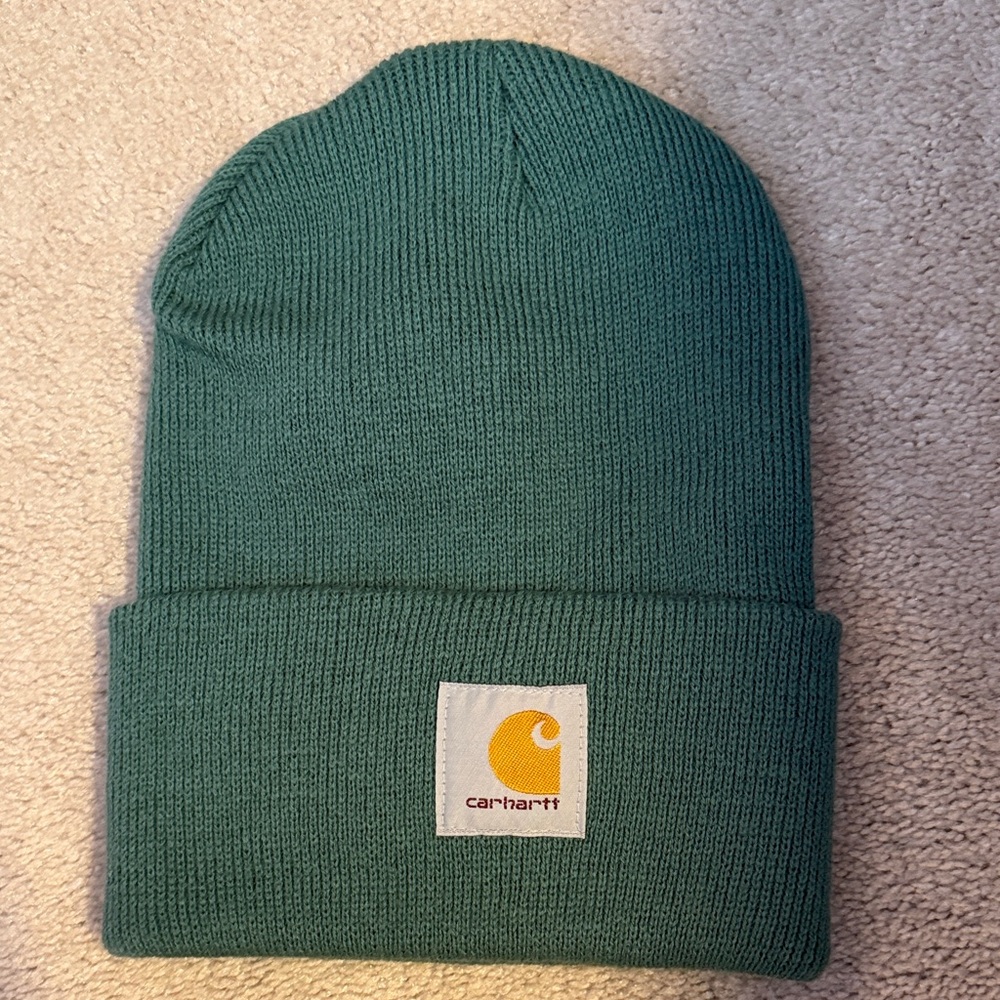Carhartt Teal Knit Beanie